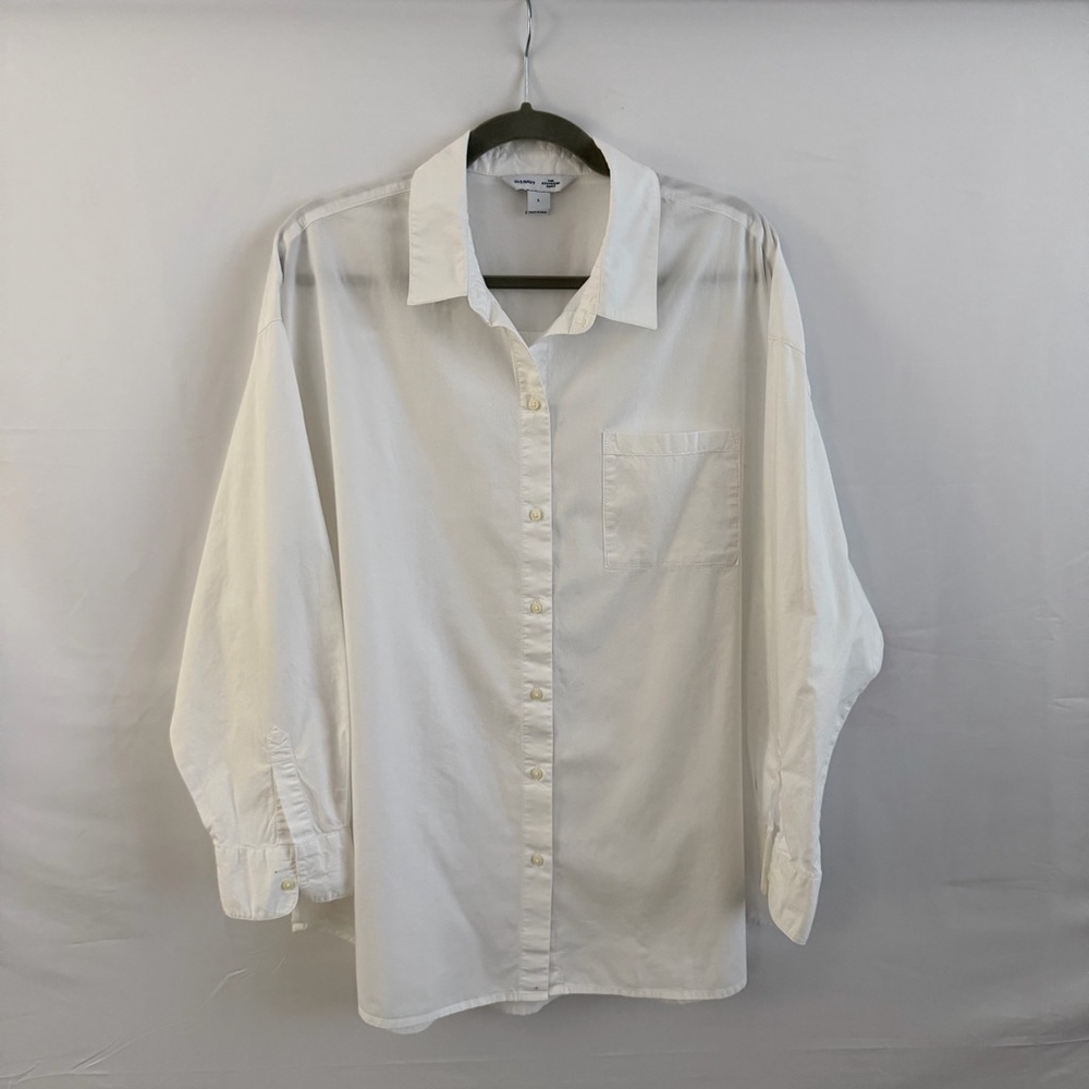 Classic White Women’s “Boyfriend”Shirt